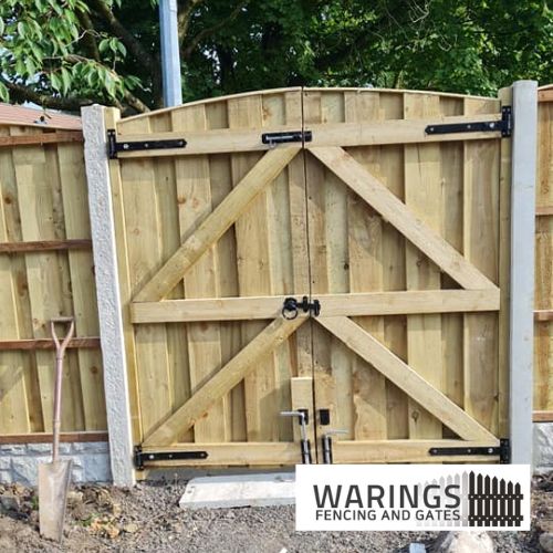 Rear Gate Waring Fencing and Gates 2
